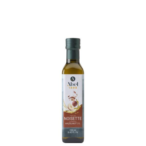 Huile de noisette fine en bouteille de verre fumé 250 ml