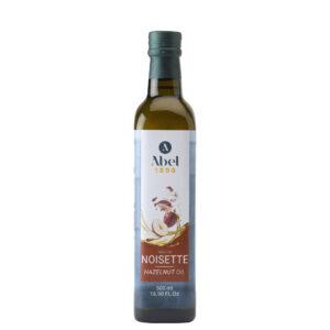 Huile de noisette fine en bouteille de verre fumé 500 ml