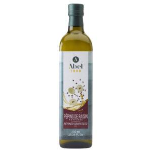 ABEL 1898 REFINED GRAPE SEED OIL 750 ML GLASS BOTTLE