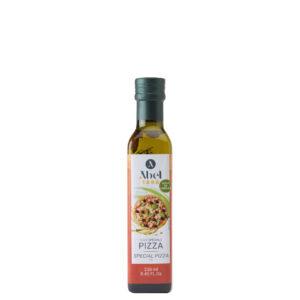 HUILE SPÉCIALE PIZZA ABEL 1898 bouteille verre fumée 250 ml