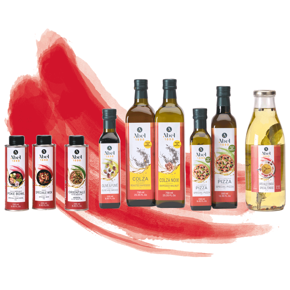 Abel 1898 organic oils total range